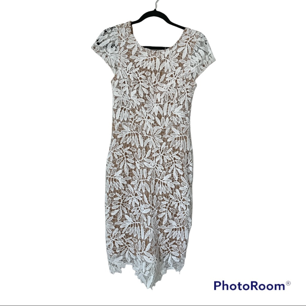Lace white dress